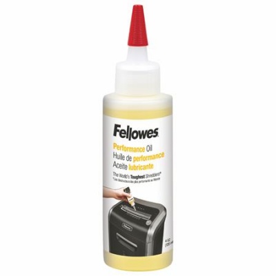 Karbantartó olaj iratmegsemmisítőhöz, 120 ml, FELLOWES "Powershred"