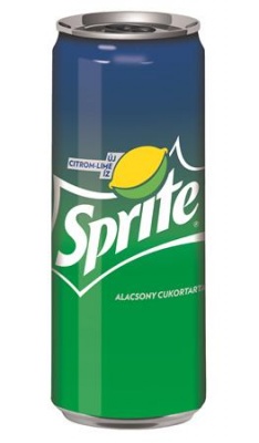 Üdítőital, szénsavas, 0,33 l, dobozos, SPRITE, citrom és lime